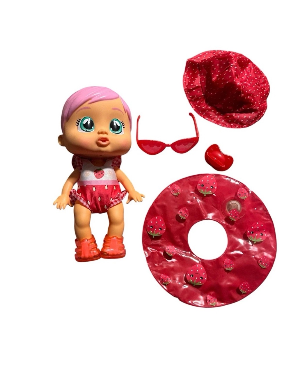 Cry Babies Fun N Sun Ella Strawberry Doll